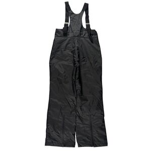 Fera Stretch Women's Bib Overalls Skiwear Pants Snow Black 14S Ladies Vintage